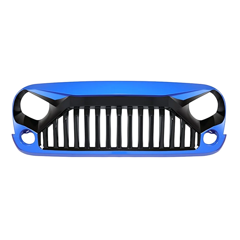 Передняя решетка радиатора для автомобиля Jeep Wrangler JK JKU Rubicon Sahara Sport 2007 2008 2009 2010 2011