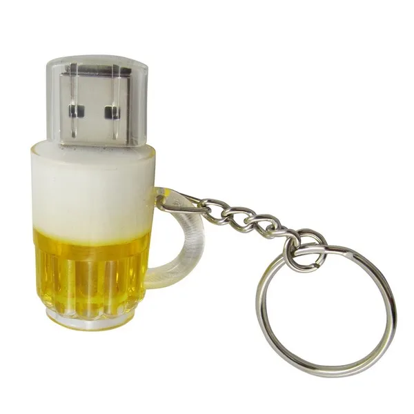 Usb-флеш-накопитель 2 0 дюйма в виде пивной чашки 1 ТБ 16 ГБ мини-Usb-накопитель