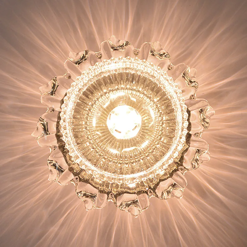 Современные Хрустальные потолочные светильники Colorpai светодиодные лампы для