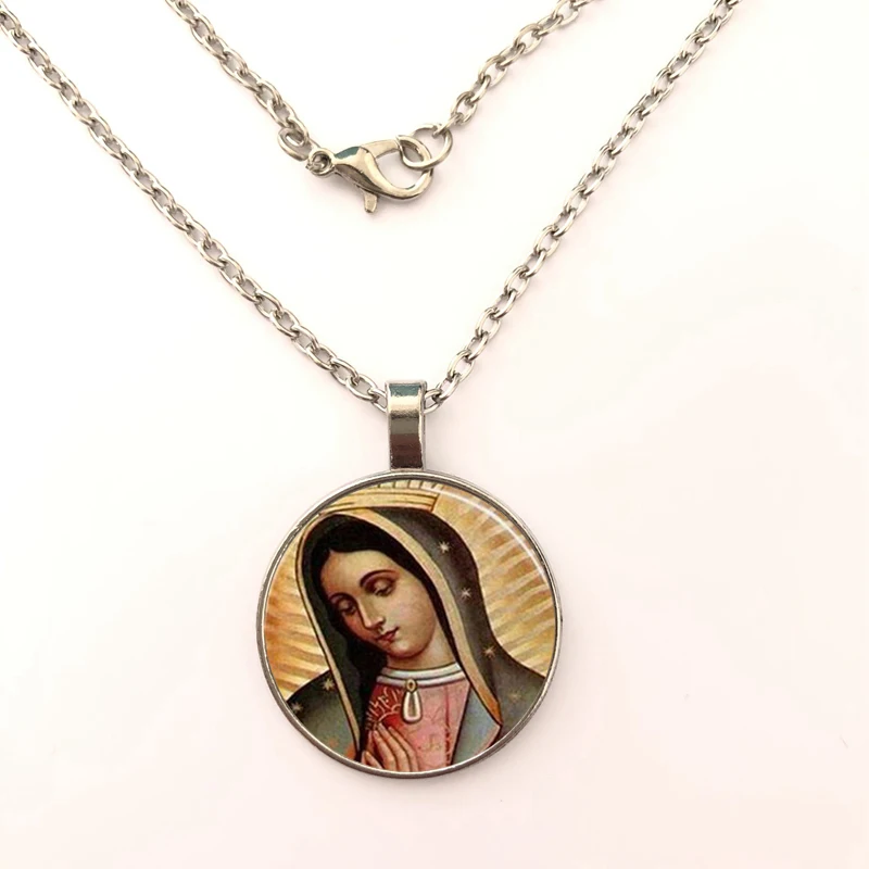 Женское ожерелье с подвеской в стиле стимпанк винтажное ювелирное изделие Mary Sacred