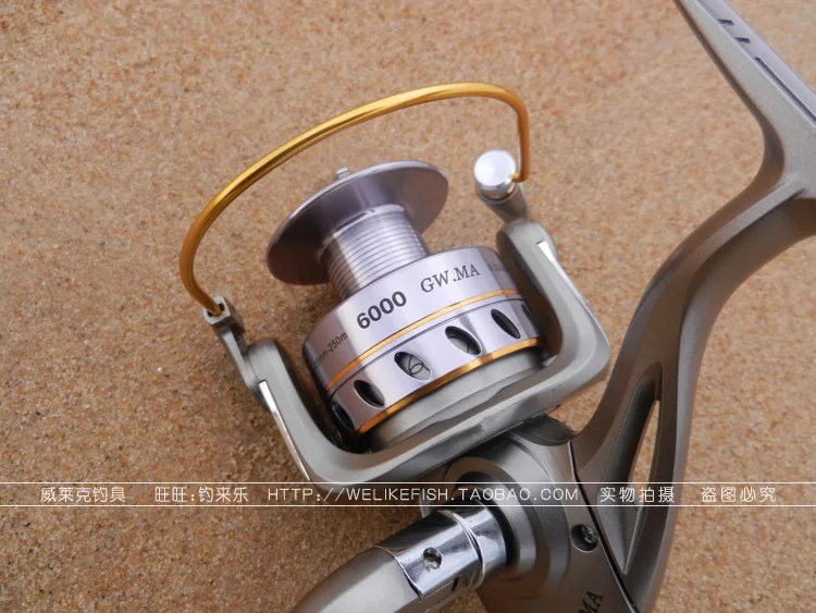 Катушка для спиннинга GuangWei GW MA1000 MA2000 MA3000 MA4000 MA5000 MA6000 5 + 1BB|spinning reel|fishing reelmetal spool |