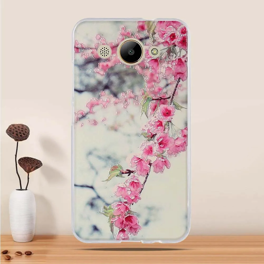 Case For Huawei Y3 2017 Soft TPU Cover Fundas Colorful Silicone Capa Coqeu | Мобильные телефоны и аксессуары