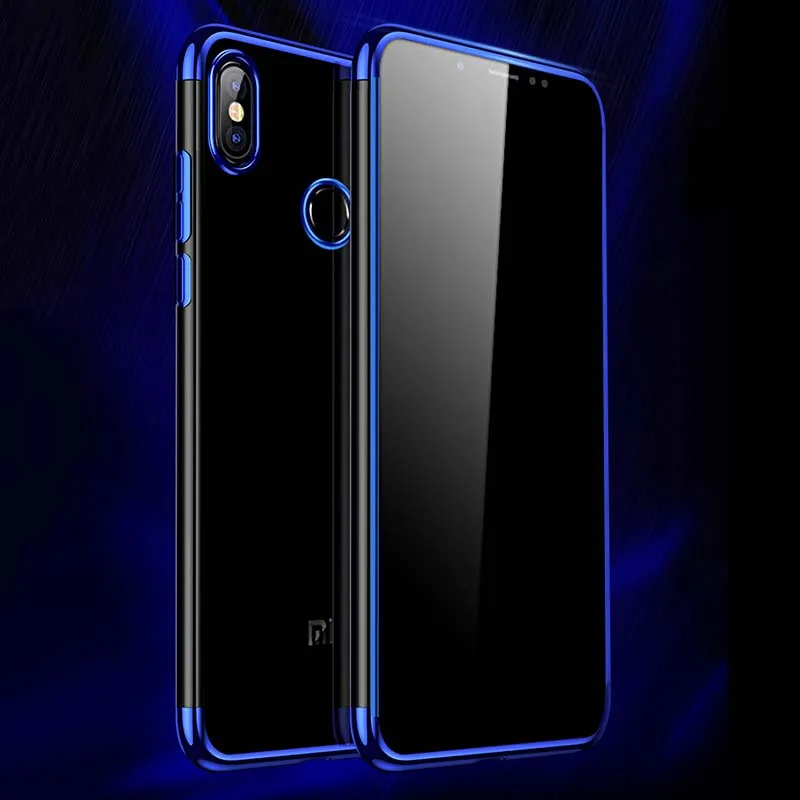 Чехол MUCHI для Xiaomi Redmi Note 6 Pro роскошный мягкий прозрачный чехол-накладка с