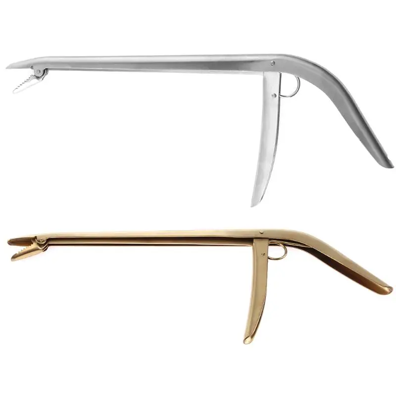 

28.5cm Stainless Steel Fishing Hook Remover Unhooking Device Fish Clamp Clip Catch Remover Plier Fishing Tool Decoupling Device