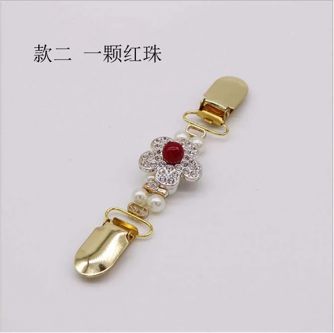 1 Новый эластичный вязаный кардиган на молнии с бусинами и жемчужинами|Зажимы для