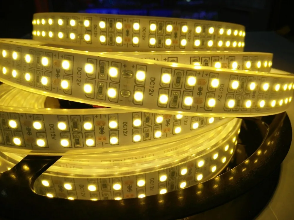 СВЕТОДИОДНАЯ лента SMD 3528 240 светодиодов/м 5 м 1200 светодиодов Водонепроницаемая IP67