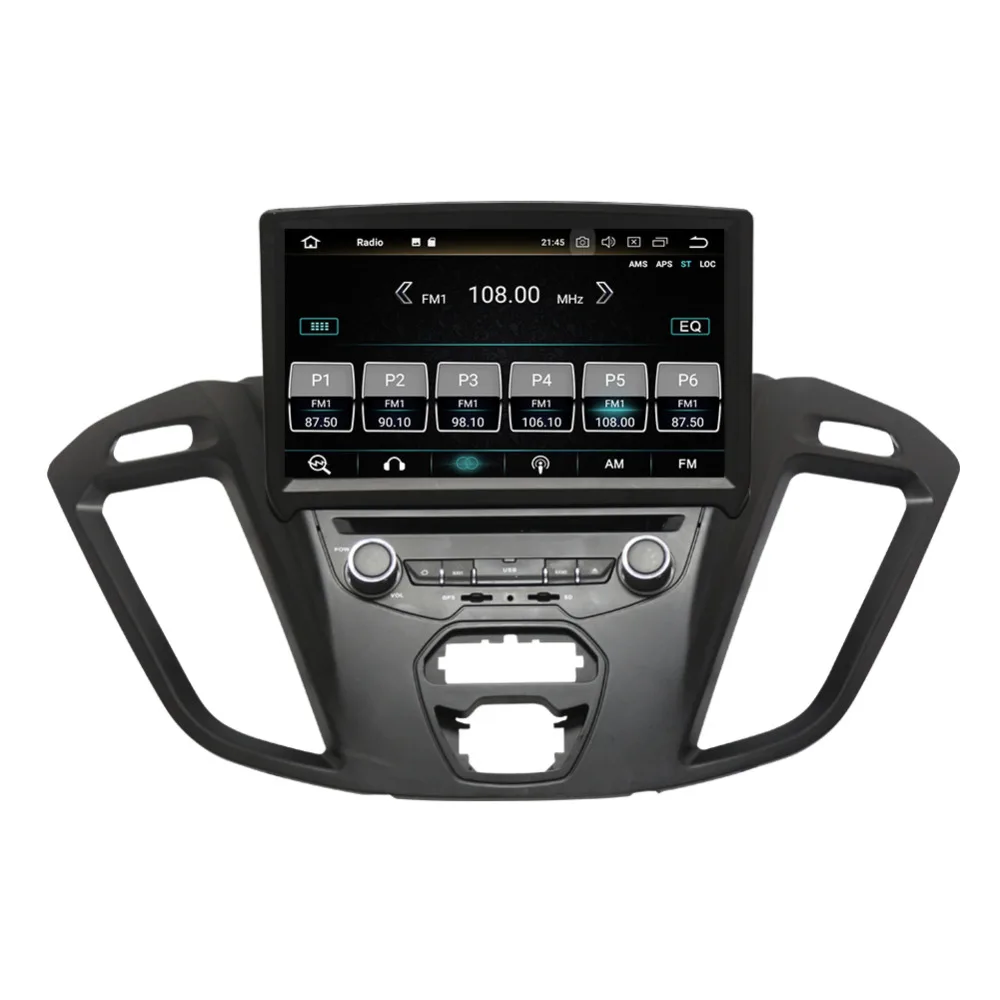 Android 8 0 Восьмиядерный 4 Гб RAM автомобильный DVD мультимедийный плеер с Bluetooth для Ford