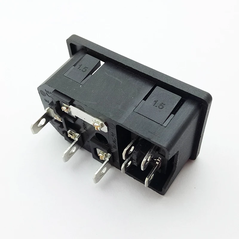 4 шт. переключатель питания и разъем розетки предохранители 5A/10A 250V Клавишные