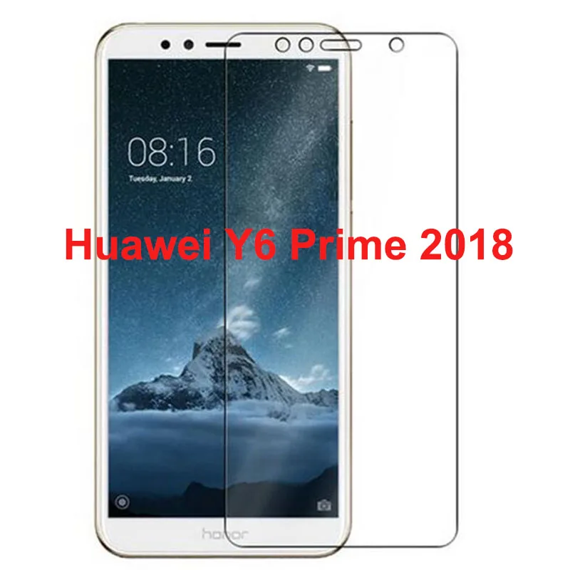 Закаленное стекло для Huawei Y6 Prime 2018 защитная пленка 2.5D 9H Защитная экрана ЖК дисплея