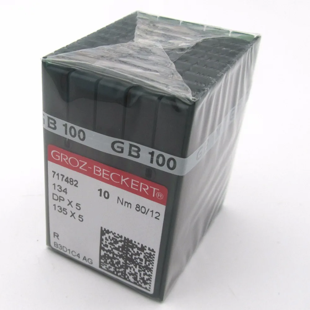 # DPX5 100 Groz-Beckert 134R 135X5 шариковая (FFG) швейные иглы для швейной машины | Дом и сад