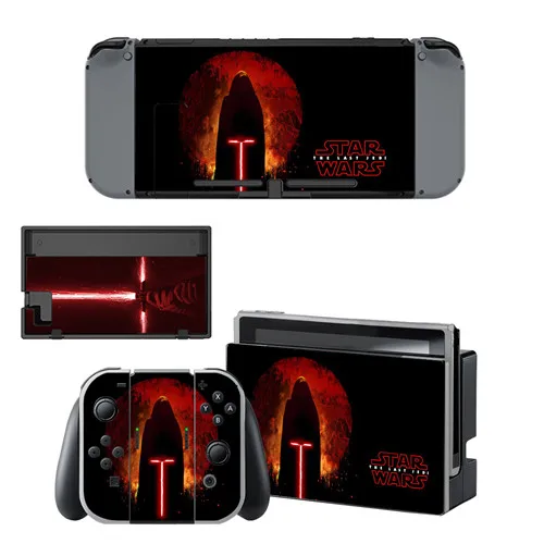 YSNS1025 Стикеры Звездных войн, nintendo switch, кожа, переключатель, Vinilo, наклейка для nintendo Switch, NS, консоль, контроллер Joy-con - Цвет: YSNS1025