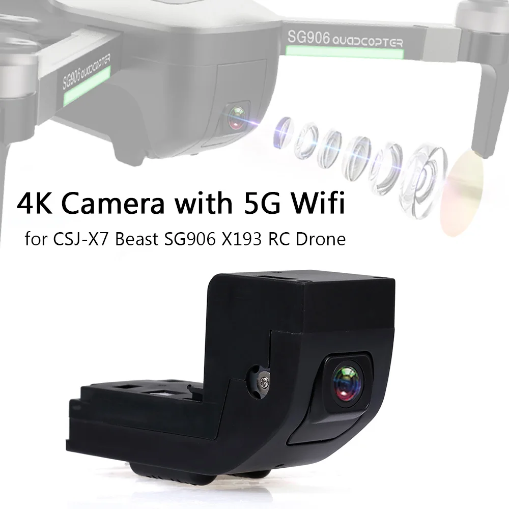 Радиоуправляемый Дрон SG906 4K камера со стандартным Wi Fi широкоугольным объективом