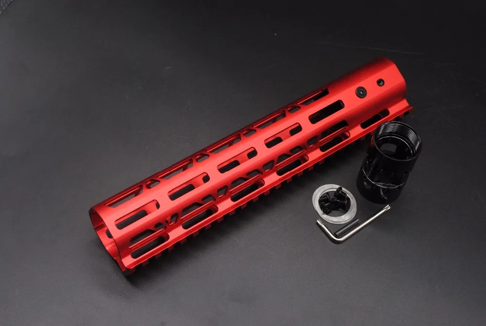 TriRock Red Anodized 10 '཈'' 15 '' Сверхлегкий стальной/алюминиевый корпус для