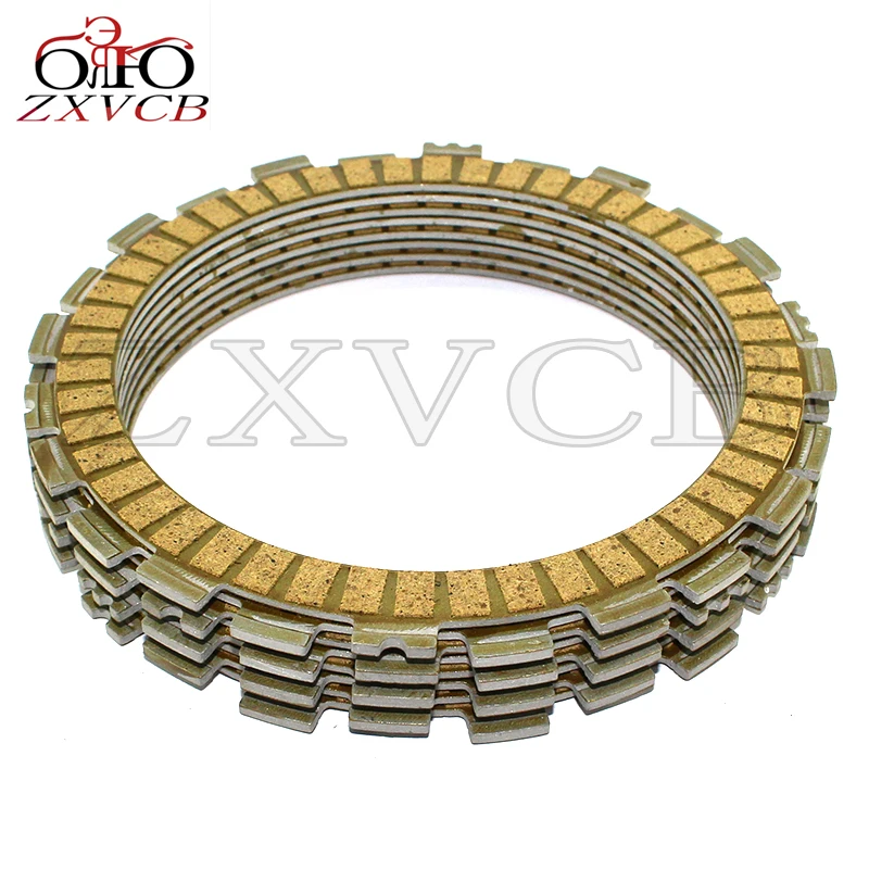 8 шт. для YAMAHA XVS1100A Drag Star Classic 2000-2005 XVS1100AT V 1100 Silverado 2004-2009 пластины сцепления цилиндра