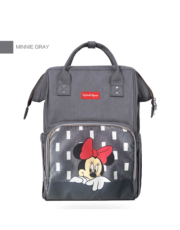 Сумка для подгузников disney, Usb, большая емкость, для мам, для мам, рюкзак для подгузников, органайзер для подгузников, для девочек, для мам, Влажные Сумки, прогулочная коляска
