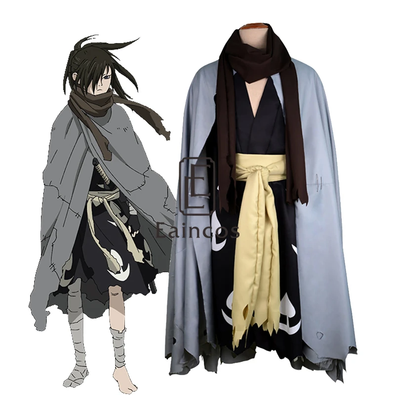 

Аниме Dororo Hyakkimaru кимоно косплей Хэллоуин костюм накидка полный комплект
