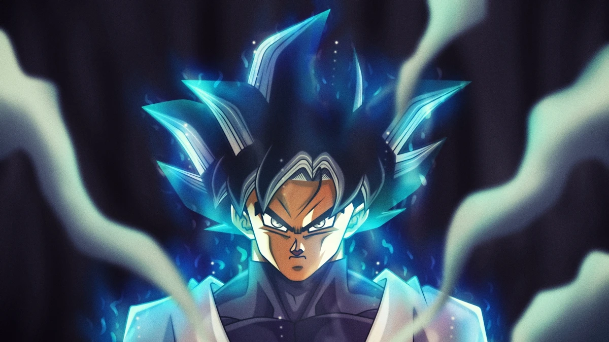 KG684 Dragon ball super z black goku ultra instinct аниме ткань плакат живое комнатное домашнее настенное декоративное полотно Шелковый художественный принт KG685 - Цвет: KG684