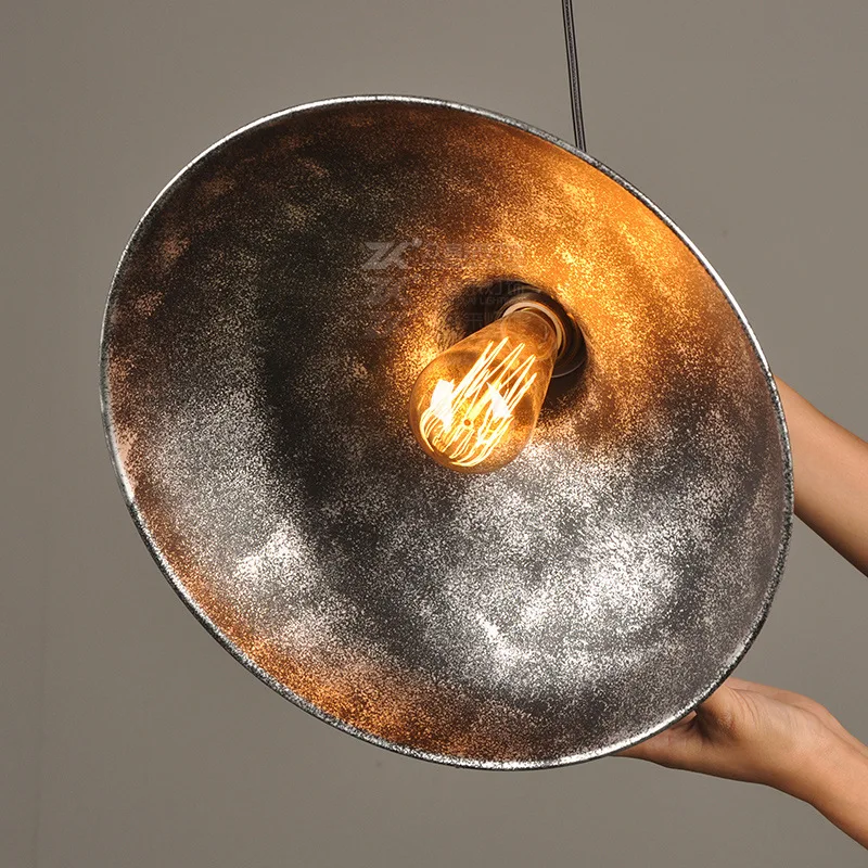 Wholesale loft creative retro restaurant bar American village iron art balcony industrial cap Pendant light | Освещение