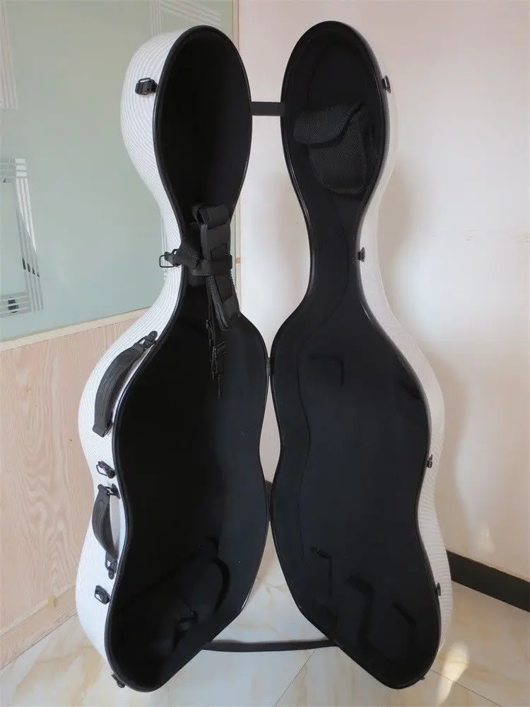 

Great white composite carbon fiber cello case 4/4.hard cello case