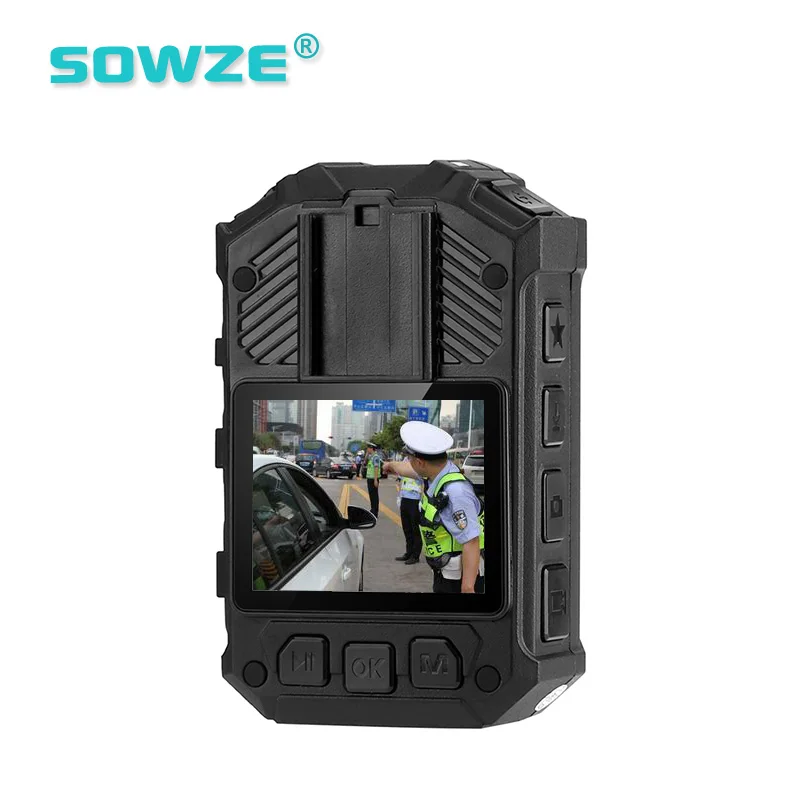 Full HD 1296P полицейская камера с встроенным GPS и 2 дюймовым tft дисплеем|police body worn camera|body