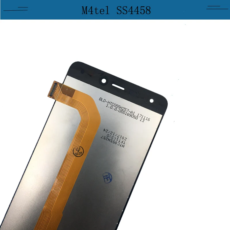 Оригинальный Для M4tel M4 4458 ЖК-дисплей + кодирующий преобразователь сенсорного