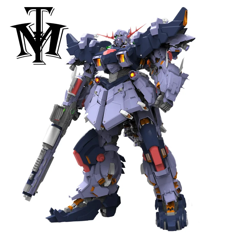 Аниме мобильный костюм MECHANICORE 1/100 38 см масштаб ZMS-2 ZIEGLER Gundam прозрачный цвет модель комплект Zeong MSN02 модель фигурка робота