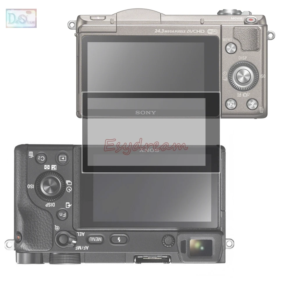 Черная окантовка 3M стекло для ЖК-экрана защитное покрытие Sony A6500 A5100 NEX 3N ILCE-6500 NEX-3N