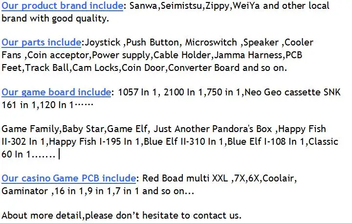 USB к JAMMA аркадная консоль конвертер Аркада pcb запчасти