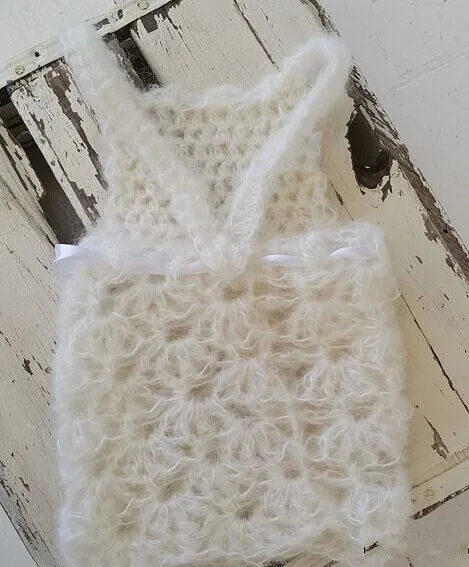 Летнее платье для девочек новорожденных мохеровое малышей кружевное детское