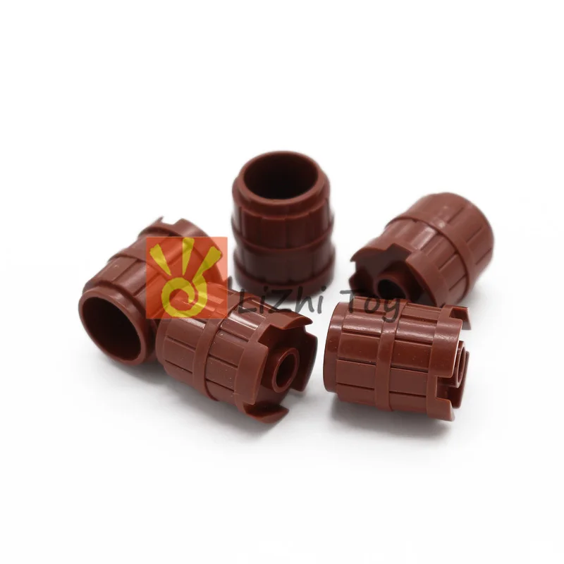 MOC Brick Parts 2489 бочка контейнер 2x2x2 Классический конструктор игрушечный