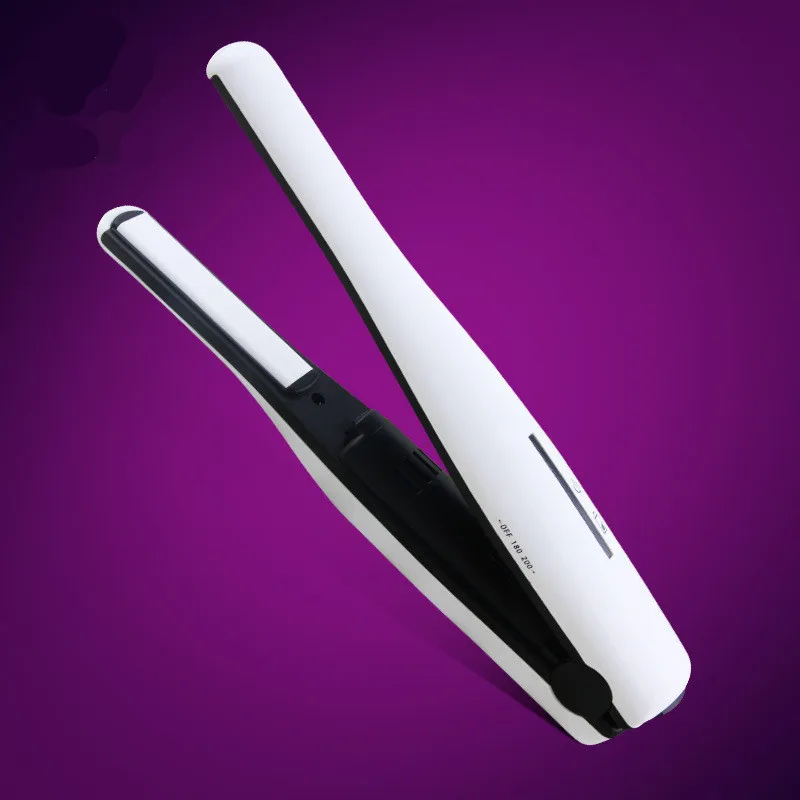 Christmas Present New Portable Wireless Charging Hair Striaghtener Brush Fast Heat Flat Iron Curler Beauty Styling Tools | Красота и