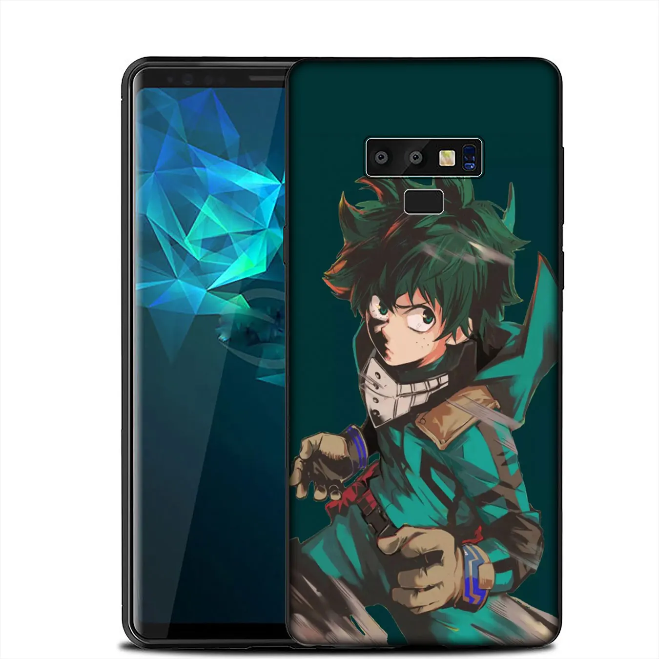 IYICAO My Hero Academia One Piece Soft Silicone Case for Samsung Galaxy A6 A9 A8 A7 2018 A3 A5 2016 2017 Note 9 8 10 Plus Lite |