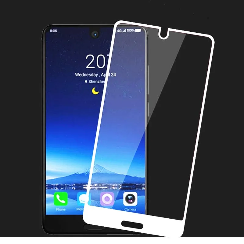 Dower me закаленное стекло 9H Защита экрана для смартфона Sharp Aquos C10 S2 + мягкий чехол из