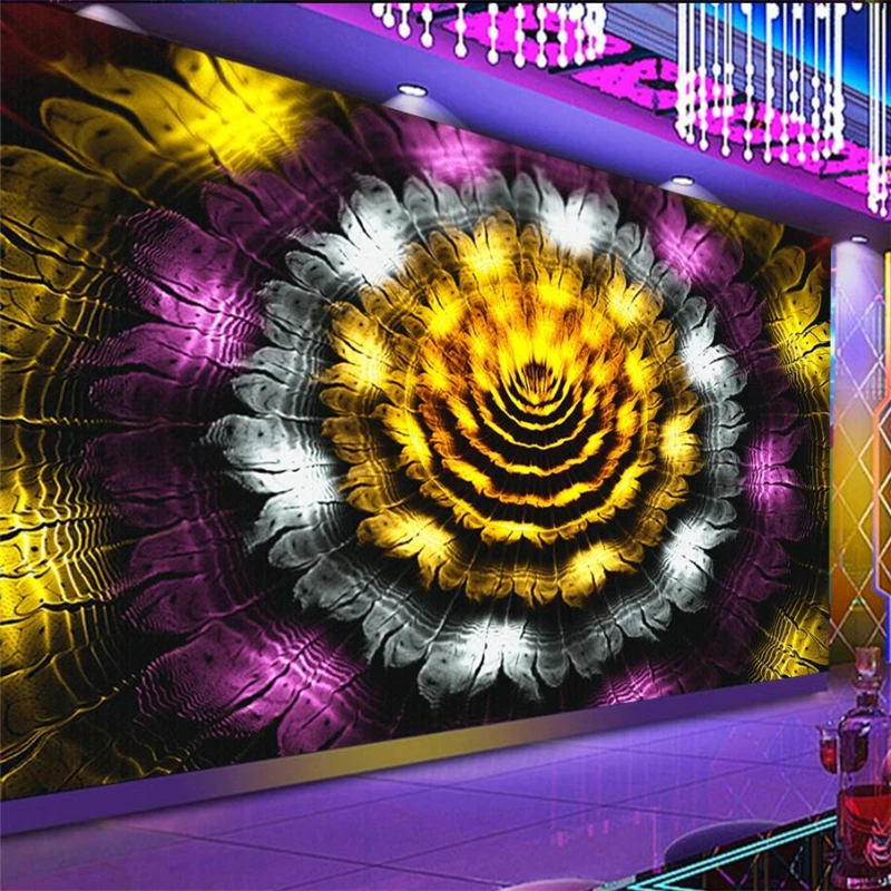 

beibehang Custom 3d wall paper murals living room bedroom nightclub bar fashion KTV tooling wallpaper wall background