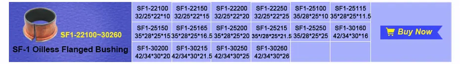 LUPULLEY SF1-F безмасляный фланец втулка подшипника SF1-F10060 SF1-F10150 SF1-F12200 самостоятельно композитный фланцевого подшипника