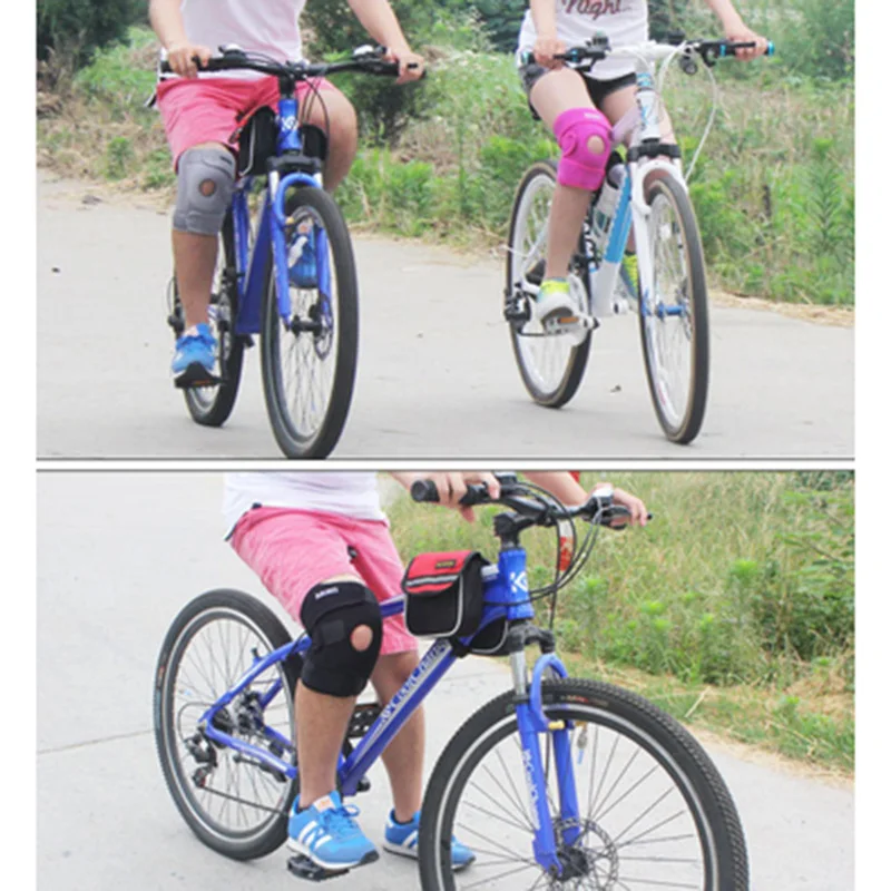 Поддержка весны регулируемый спортивный наколенник для ног фиксатор