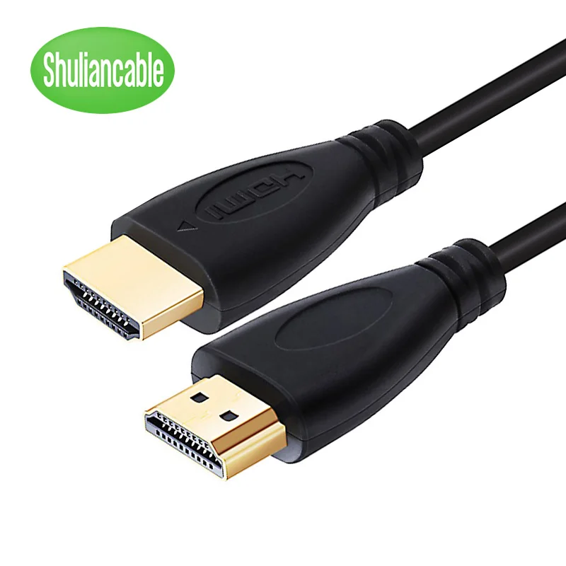 Shuliancable HDMI кабель высокоскоростной позолоченный штекер Male 1 м 5 2 3 для HD tv xbox PS3