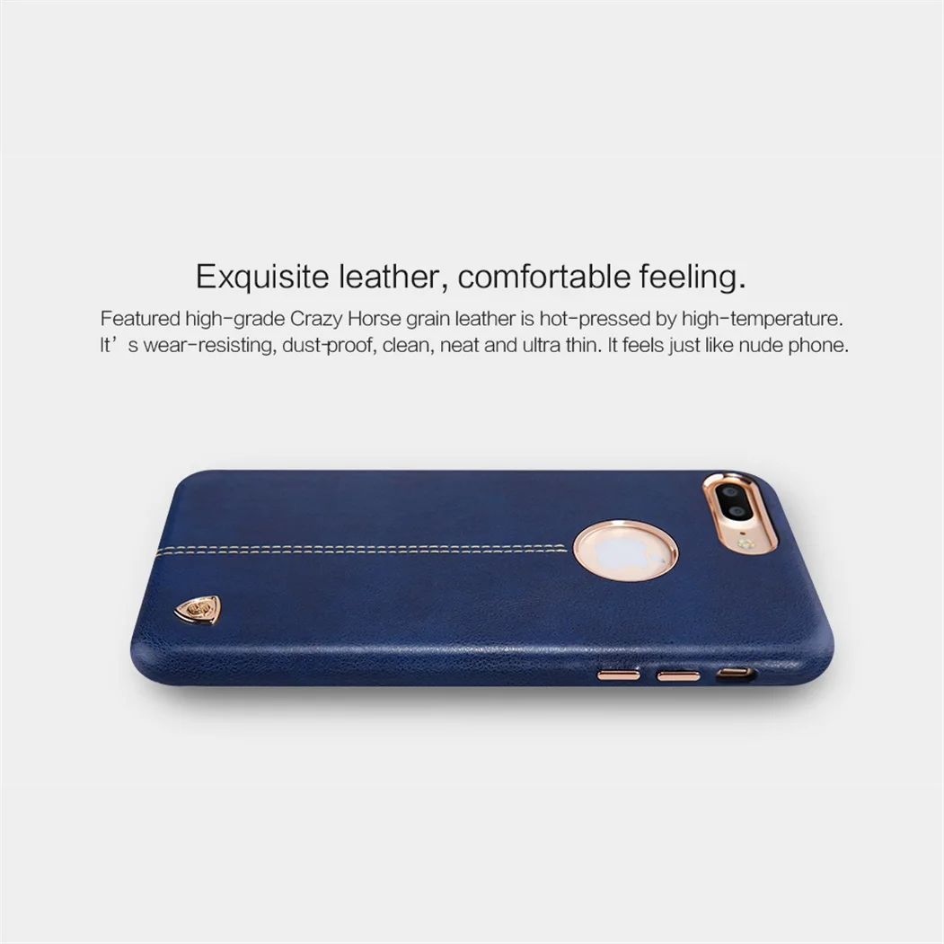 Чехол для iphone 8 Оригинальный чехол Nillkin Englon винтажные Кожаные чехлы защита