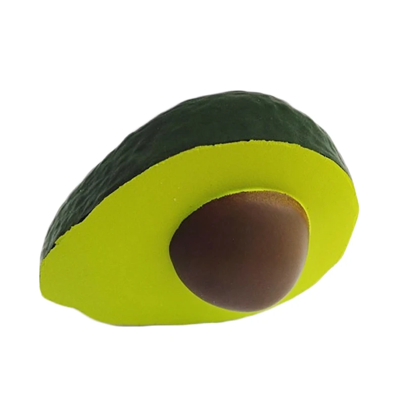 Jumbo моделирования авокадо мягкими Креатив кожзам сумка для мягкая игрушка крем