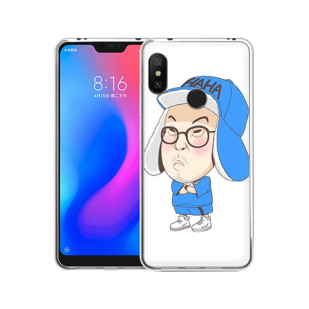 Мягкий чехол из ТПУ для Xiaomi Redmi Note 4 4X5 6 Pro 5A Prime running man Shell|Чехлы-накладки| |