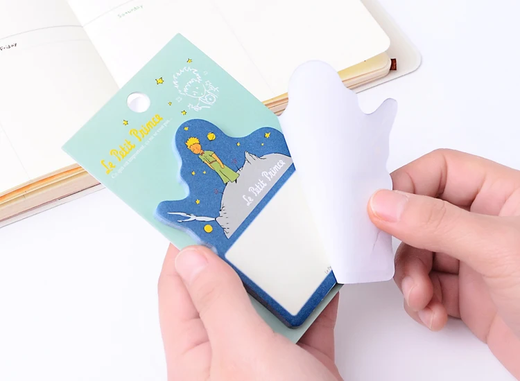 Новинка Kawaii Маленький принц блокнот милые Липкие заметки школьные принадлежности канцелярские принадлежности Papeleria Скрапбукинг