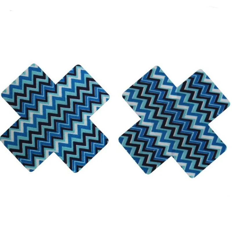 Сексуальный опыт волновой печати женщин 4 пары (8 шт) самоклеющиеся