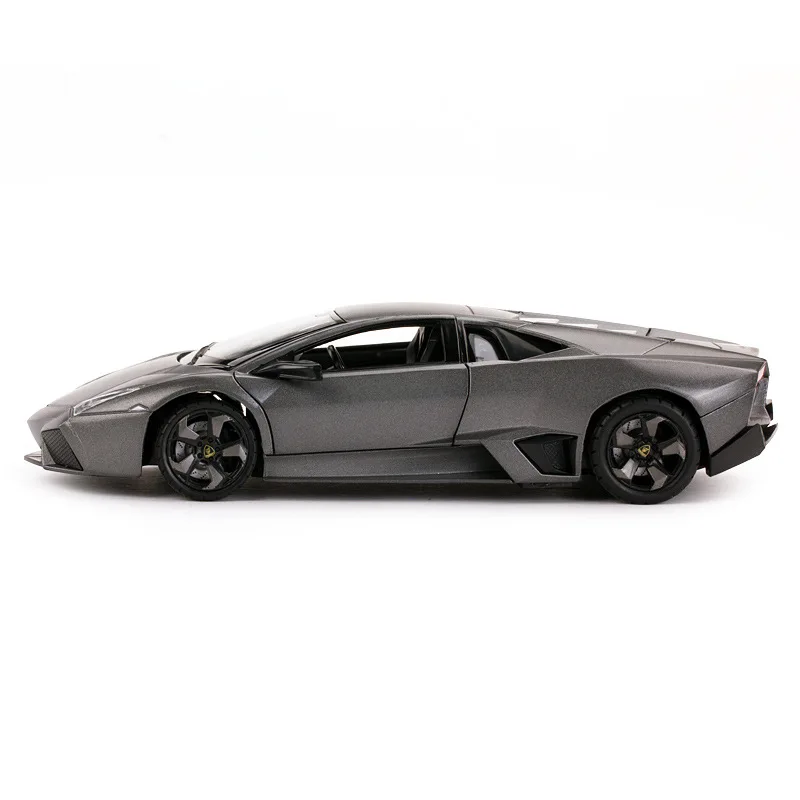 1:18 роскошная модель спортивного автомобиля металлический серый ревентон сплав