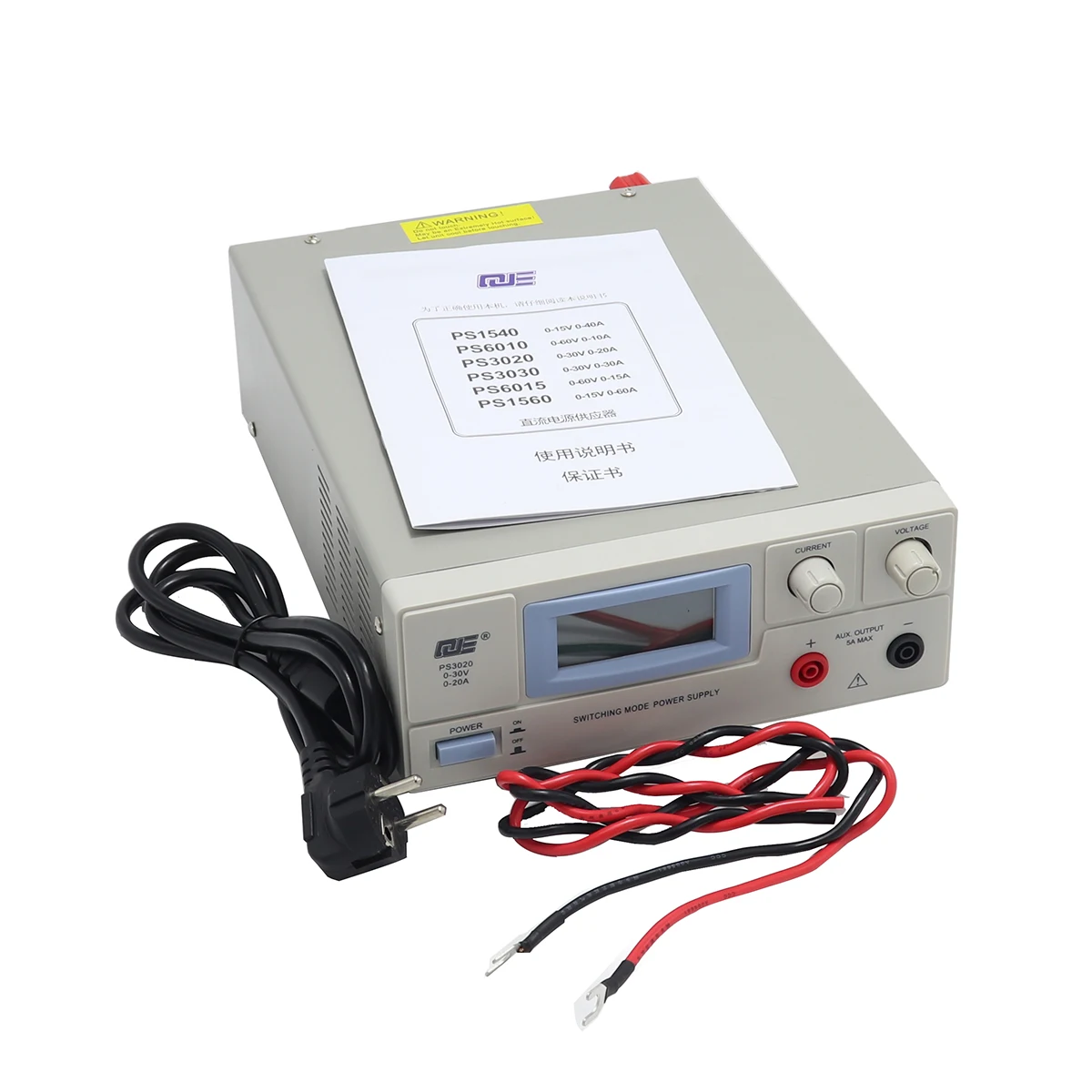 QJE PS3020 импульсный источник питания постоянного тока 0 30 в/0 20A Регулируемый 600 Вт 220