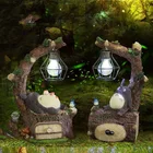 Модный ночной Светильник Totoro из смолы, приспособления для детской комнаты, спальни, прикроватные ночники, светодиодный светильник, украшение s, учебный светильник