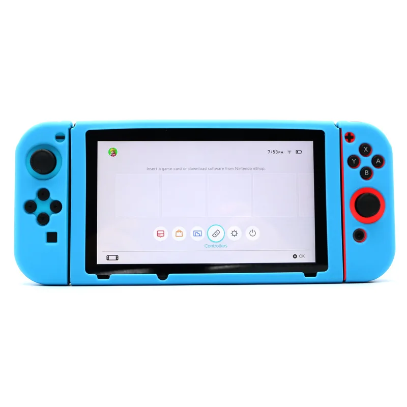 Для nintend переключатель крышки силикона Сплит игровой консоли ручка soft shell игры