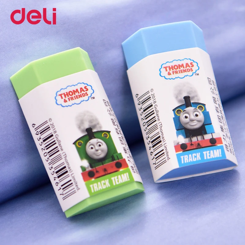 Ластик Deli Thomas & Friends 2 шт. ластик для учеников без оставления следов милые
