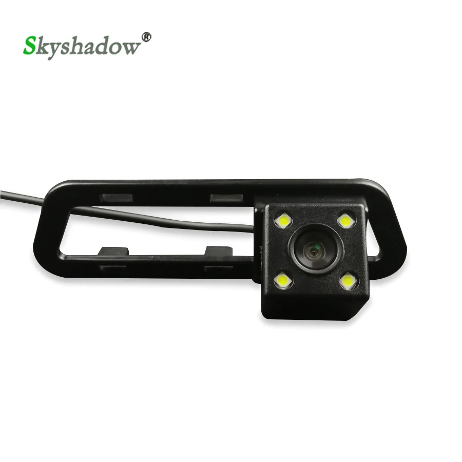 Автомобильная CCD 4 светодиодный камера заднего вида ночного видения