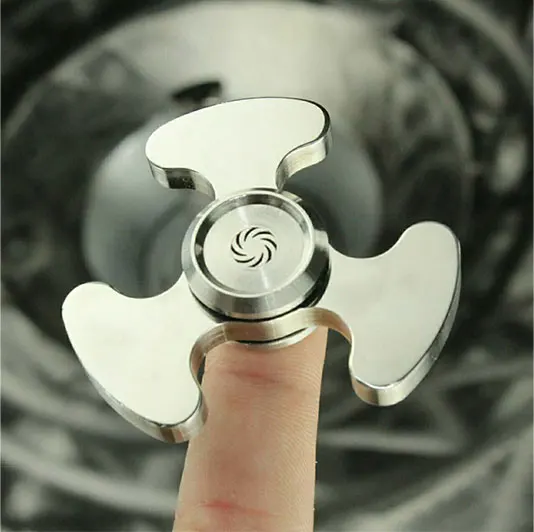 Зеркало из нержавеющей стали с кончиком пальца Gyro Fitzgerel Spinner Finger Spiral необычная