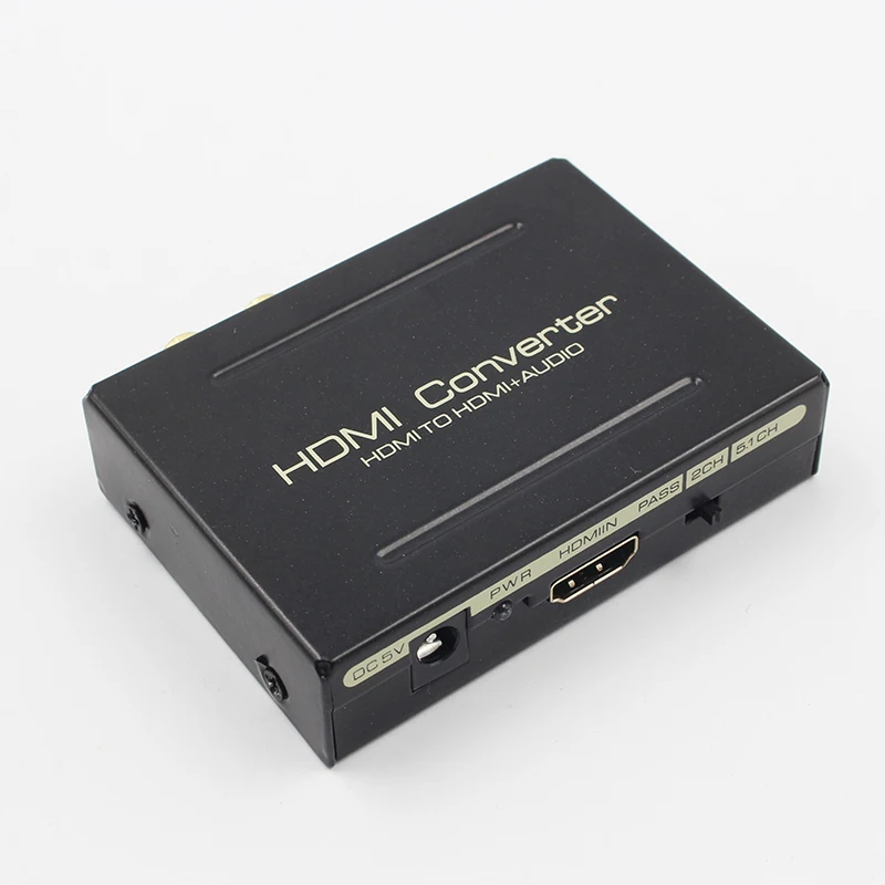 Цифровой 2CH PCM стерео аудио Blu-Ray Play 1080P HDMI к оптический + SPDIF RCA L/R аналоговый